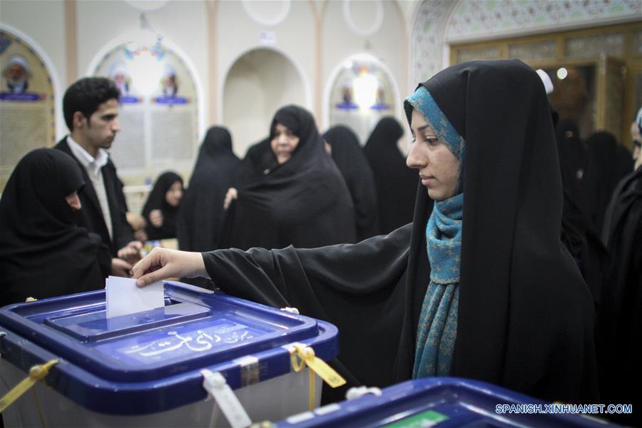 IRAN-QOM-ELECTION-VOTING