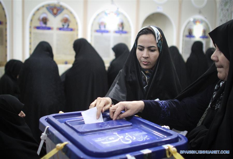 IRAN-QOM-ELECTION-VOTING