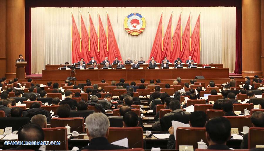 Los líderes del máximo órgano asesor político de China se reunieron hoy domingo para prepararse para su sesión anual.