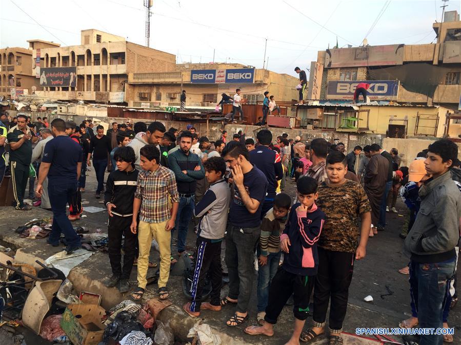 IRAQ-BAGHDAD-SUICIDE BOMBING