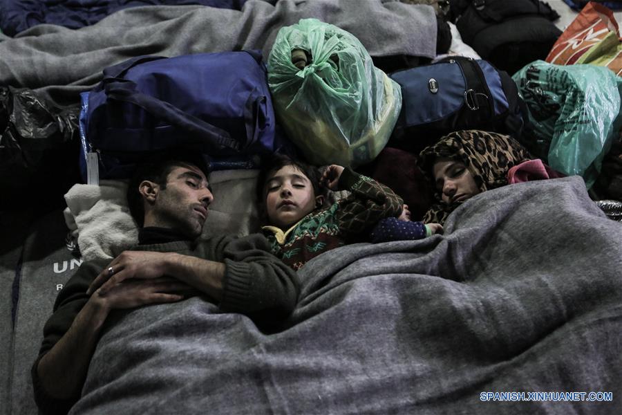 GREECE-PIRAEUS PORT-REFUGEE-ARRIVAL