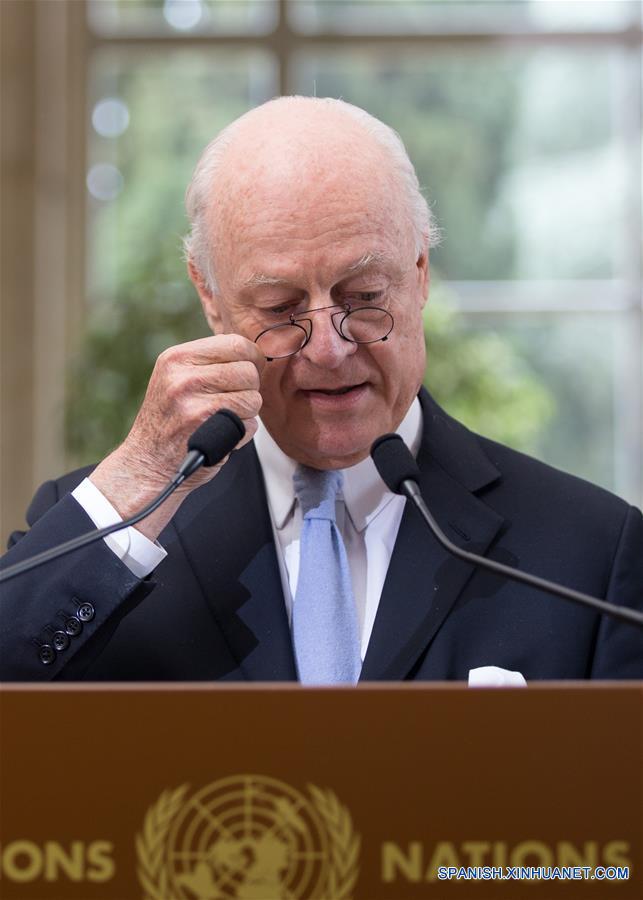 SWITZERLAND-GENEVA-SYRIA-TRUCE-UN-SPECIAL ENVOY