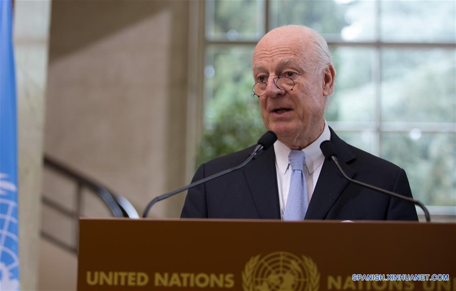 SWITZERLAND-GENEVA-SYRIA-TRUCE-UN-SPECIAL ENVOY