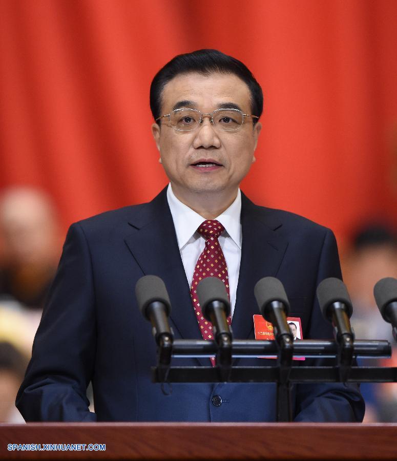 China tiene como fin mantener el alza de los precios al consumidor de este año en torno al 3 por ciento, según un informe sobre la labor del gobierno presentado hoy sábado por el primer ministro, Li Keqiang, en la sesión anual del órgano legislativo nacional.