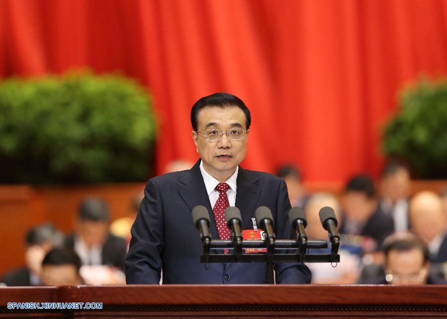 China tiene como fin mantener el alza de los precios al consumidor de este año en torno al 3 por ciento, según un informe sobre la labor del gobierno presentado hoy sábado por el primer ministro, Li Keqiang, en la sesión anual del órgano legislativo nacional.