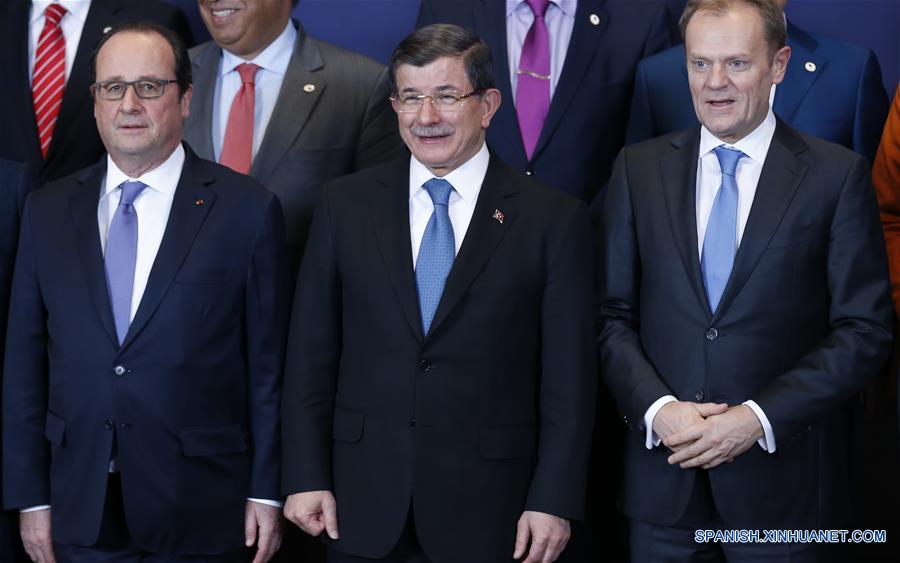 BELGIUM-BRUSSELS-EU-TURKEY-SUMMIT