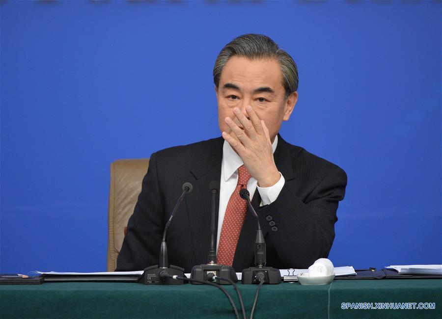 (TWO SESSIONS)CHINA-BEIJING-NPC-PRESS CONFERENCE-WANG YI (CN)