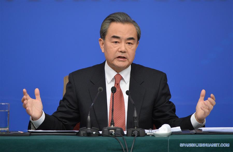 (TWO SESSIONS)CHINA-BEIJING-NPC-PRESS CONFERENCE-WANG YI (CN)