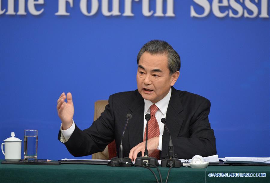 (TWO SESSIONS)CHINA-BEIJING-NPC-PRESS CONFERENCE-WANG YI (CN)