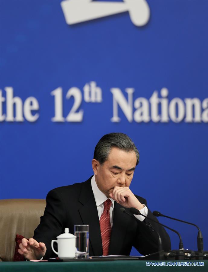 (TWO SESSIONS)CHINA-BEIJING-NPC-PRESS CONFERENCE-WANG YI (CN)