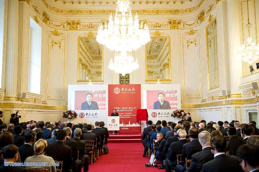 La apertura de la primera sucursal del Banco de China en Austria representa un vínculo importante entre las economías austriaca y china y entre China y la eurozona, dijo hoy el gobernador del banco central austriaco.
