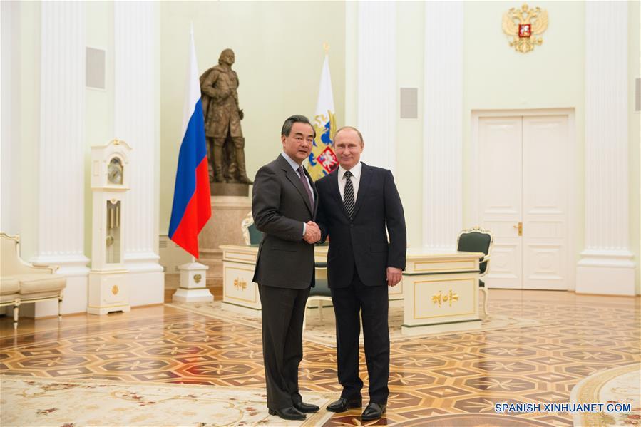 RUSSIA-MOSCOW-PUTIN-CHINA-WANG YI-MEETING