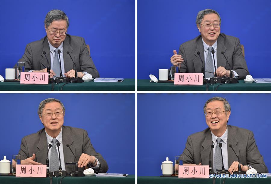 （两会·表情包）中国人民银行行长周小川答记者问