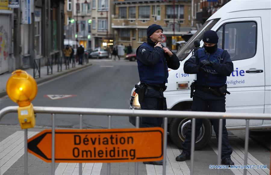 BELGIUM-BRUSSELS-POLICE-TERROR RAID