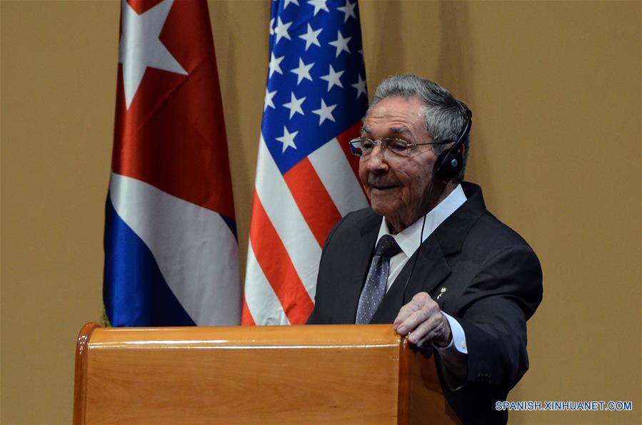 CUBA-HAVANA-U.S.-OBAMA-RAUL CASTRO-PRESS CONFERENCE