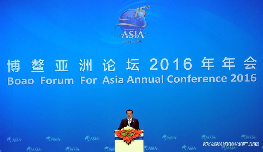 （XHDW）（4）李克强出席博鳌亚洲论坛2016年年会开幕式并发表演讲