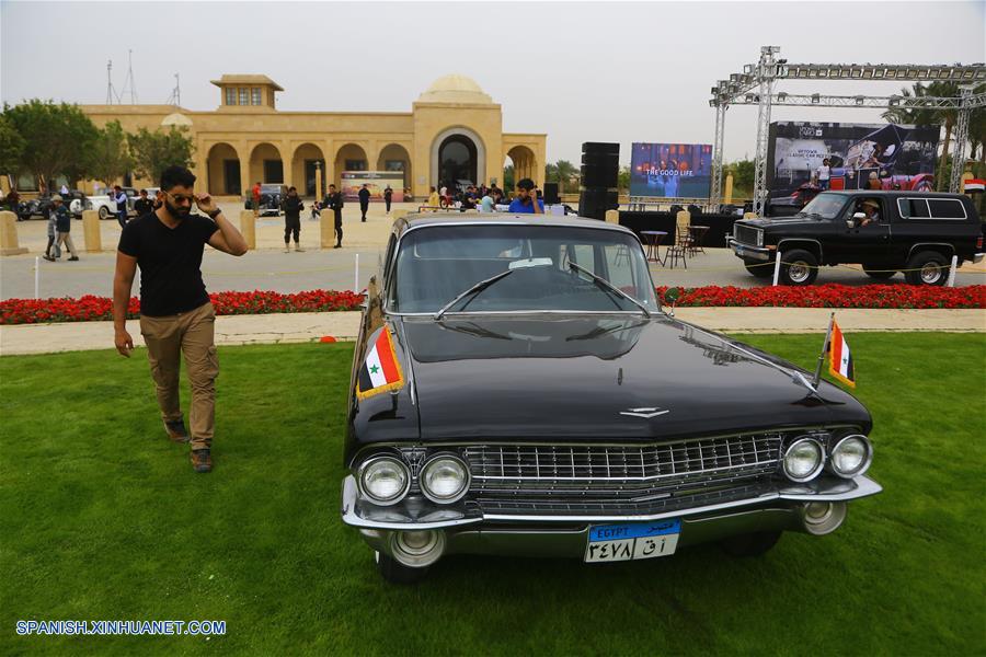 Egipto: Exhibición de Autos clásicos en El Cairo