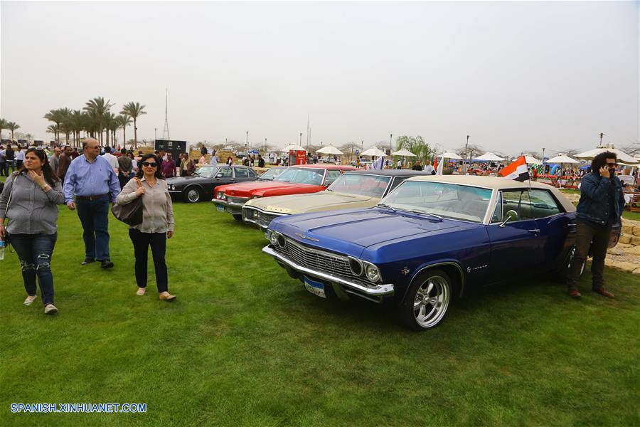 Egipto: Exhibición de Autos clásicos en El Cairo