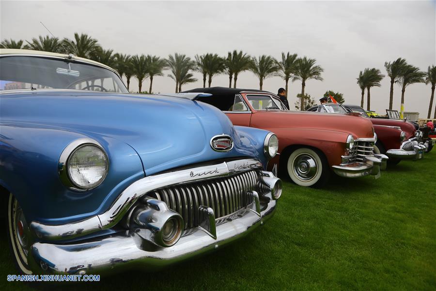 Egipto: Exhibición de Autos clásicos en El Cairo