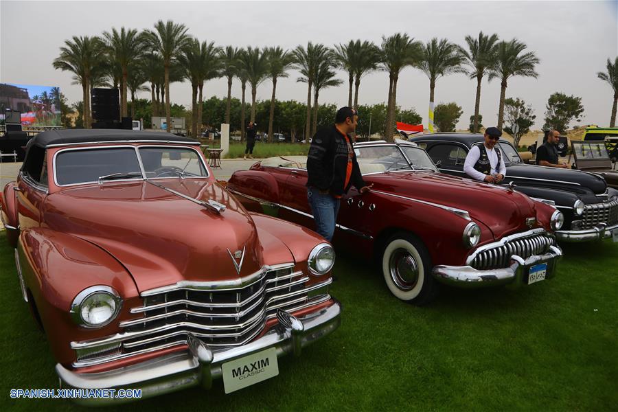 Egipto: Exhibición de Autos clásicos en El Cairo
