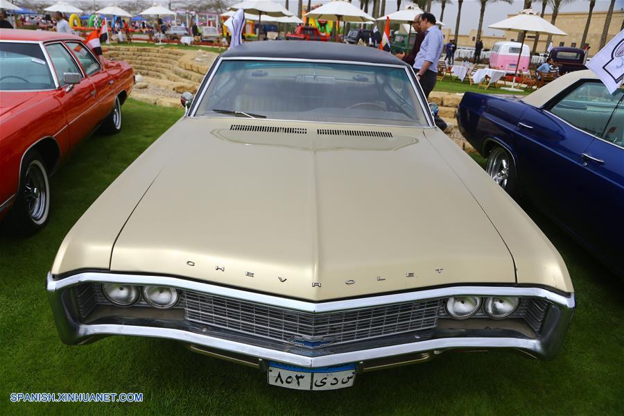 Egipto: Exhibición de Autos clásicos en El Cairo
