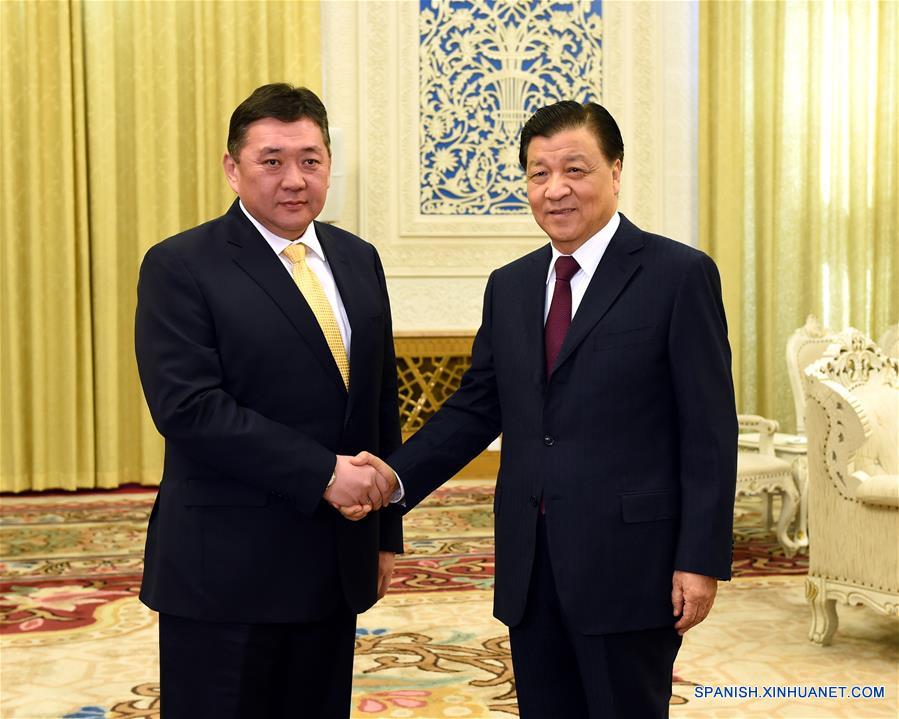 CHINA-BEIJING-LIU YUNSHAN-MONGOLIAN DELEGATION-MEETING (CN)