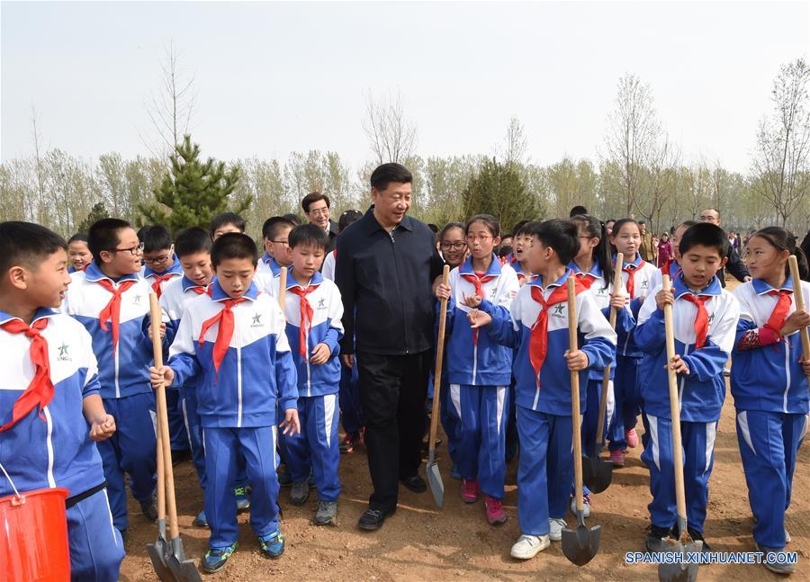 CHINA-BEIJING-LEADERS-TREE PLANTING (CN) 