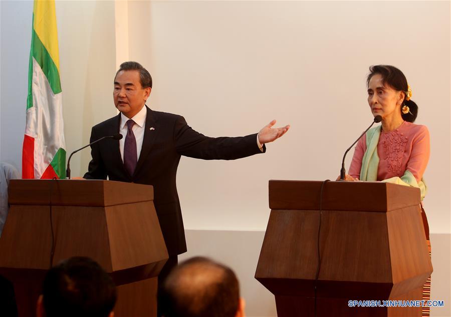 MYANMAR-NAY PYI TAW-CHINA-PRESS CONFERENCE