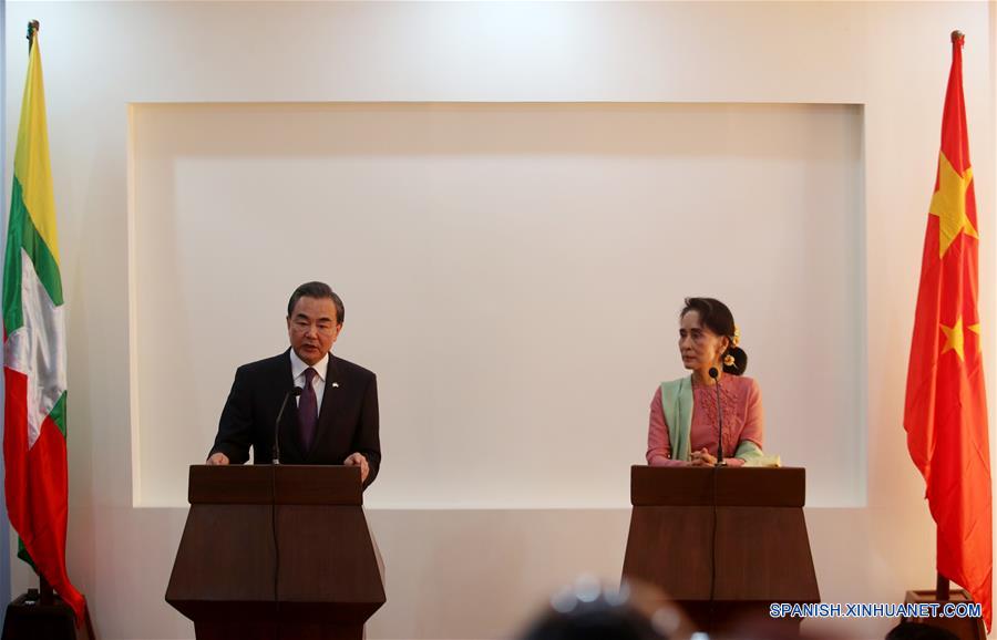 MYANMAR-NAY PYI TAW-CHINA-PRESS CONFERENCE