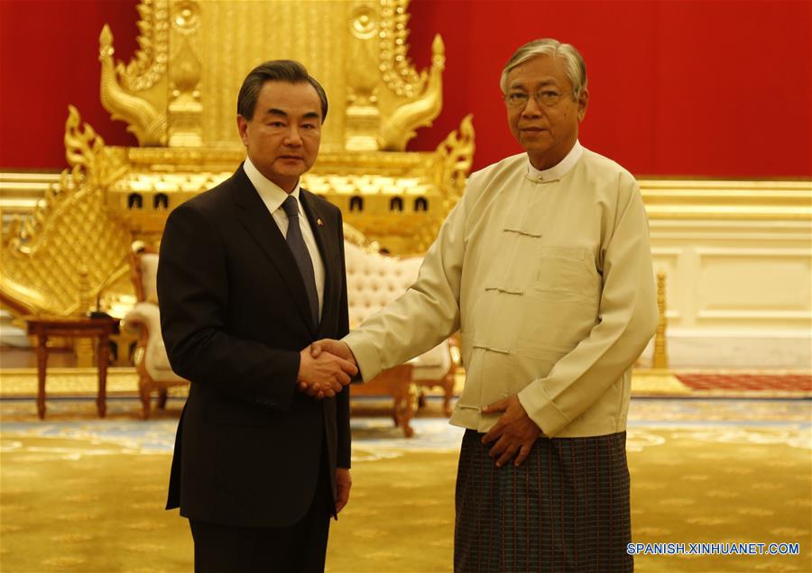 MYANMAR-NAY PYI TAW-CHINA-MEETING