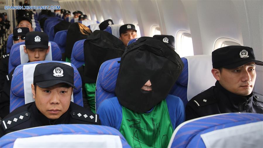 CHINA-BEIJING-KENYA-TELECOM FRAUD SUSPECTS-RETURN (CN)