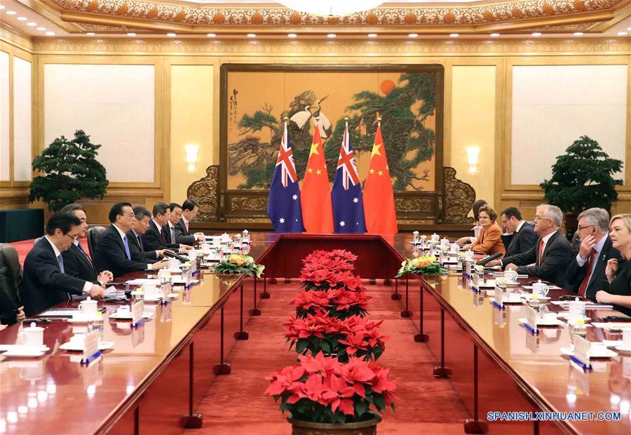 CHINA-BEIJING-LI KEQIANG-AUSTRALIAN PM-ANNUAL TALKS (CN)
