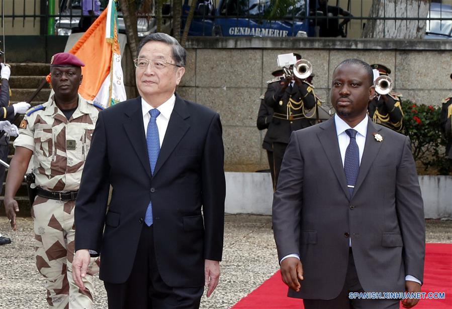 COTE D'IVOIRE-CHINA-YU ZHENGSHENG-VISIT