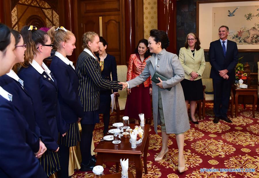 CHINA-BEIJING-PENG LIYUAN-AUSTRALIA-MEETING (CN)