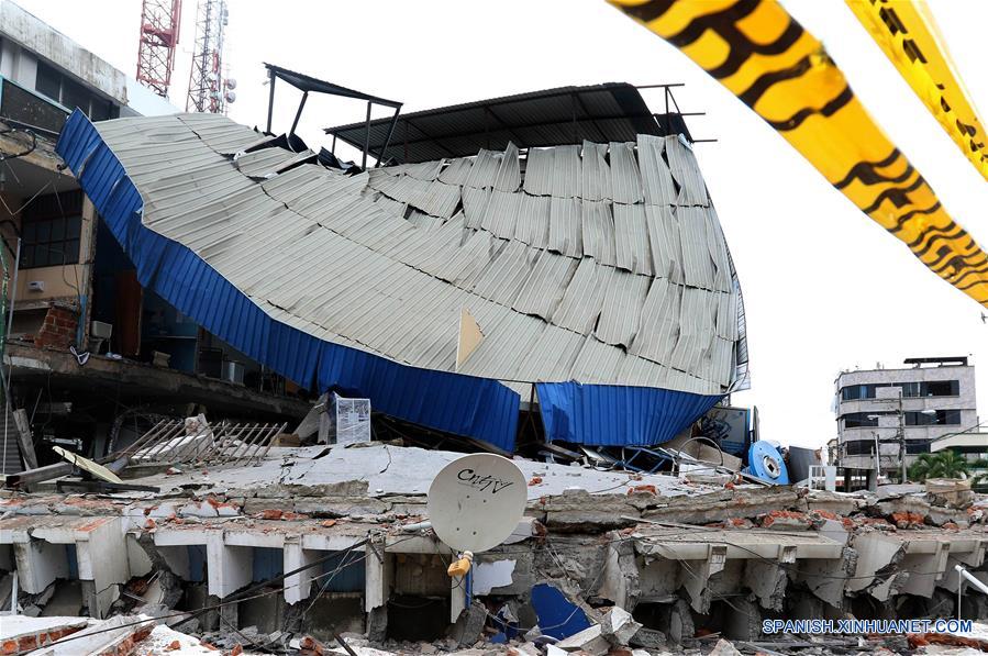 ECUADOR-PORTOVIEJO-ENVIRONMENT-EARTHQUAKE