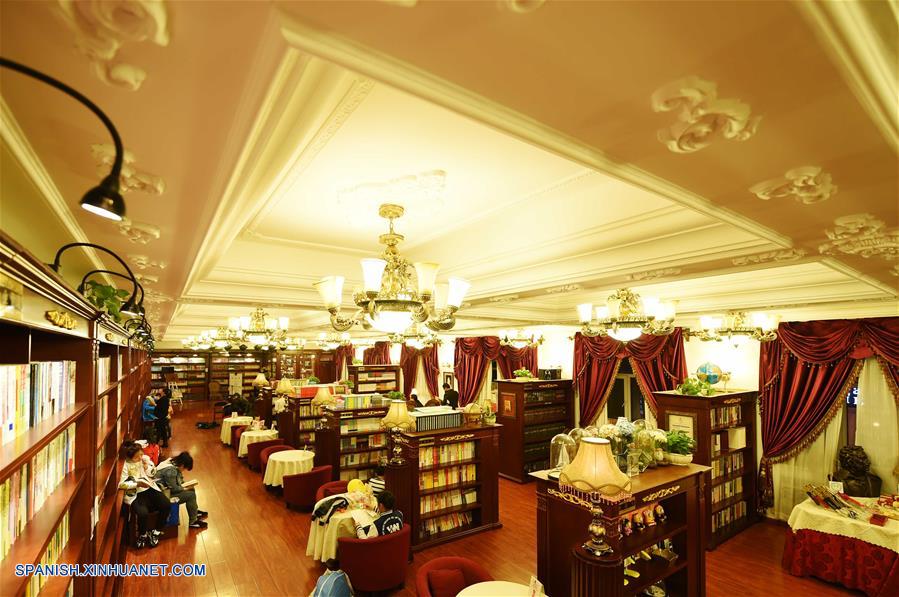 Heilongjiang: Librería Pushkin en Harbín