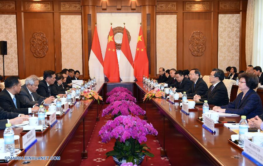 China e Indonesia sostuvieron hoy en Beijing la quinta reunión del mecanismo de diálogo bilateral de viceprimeros ministros y prometieron ampliar la cooperación pragmática.