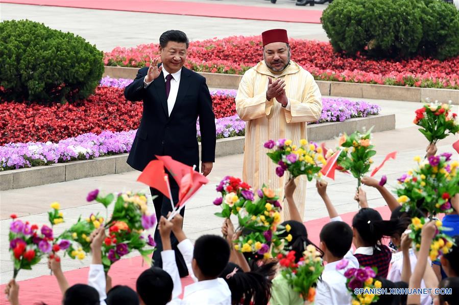 CHINA-BEIJING-XI JINPING-MOROCCO-KING MOHAMMED VI-TALKS (CN)