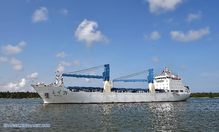 La nueva generación de cohetes portadores Gran Marcha-7 de China llegó hoy sábado por la tarde a Wenchang, provincia sureña de Hainan, donde se realizará su primer lanzamiento a finales de junio.