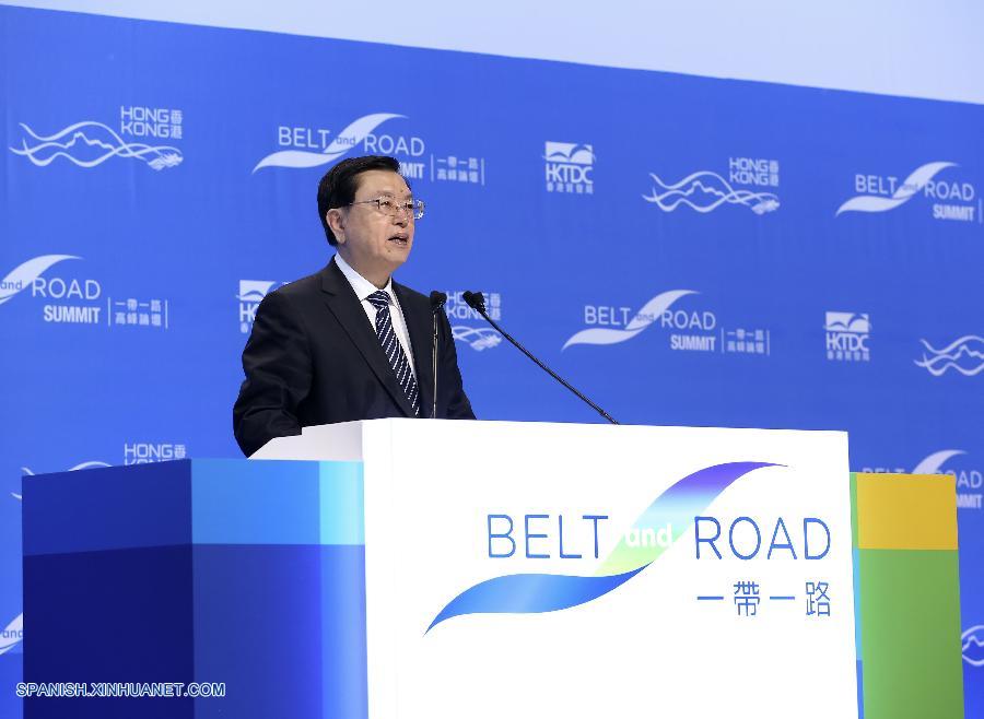 El máximo legislador chino, Zhang Dejiang, señaló aquí hoy miércoles que la región administrativa especial (RAE) de Hong Kong cuenta con sus ventajas únicas para participar en la iniciativa de la Franja y la Ruta.