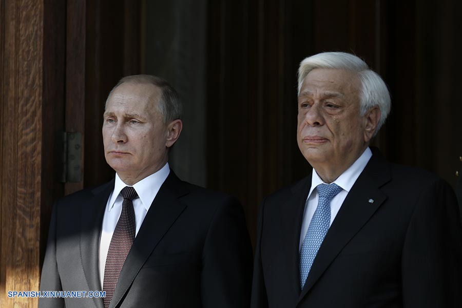 El presidente de Rusia, Vladimir Putin, llegó hoy a Grecia para una visita de trabajo de dos días que ambas partes consideran como otro avance en el impulso de la colaboración bilateral en varios sectores.