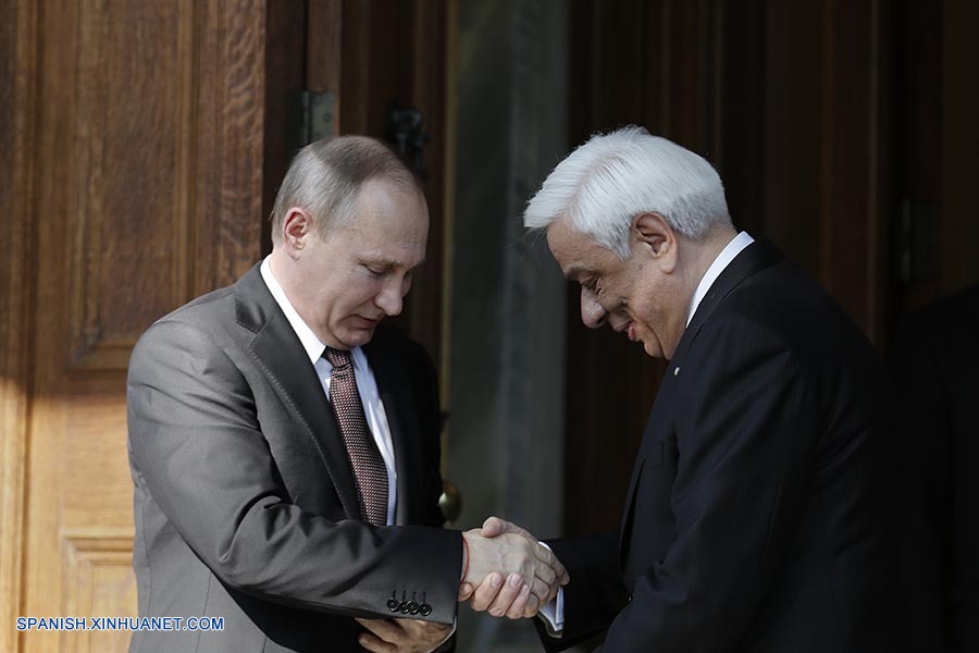 El presidente de Rusia, Vladimir Putin, llegó hoy a Grecia para una visita de trabajo de dos días que ambas partes consideran como otro avance en el impulso de la colaboración bilateral en varios sectores.