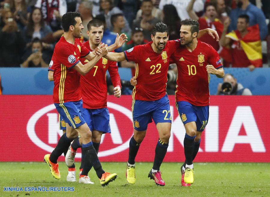 Eurocopa España golea 3-0 a Turquía y sella su clasificación para octavos de final | Spanish.xinhuanet.com