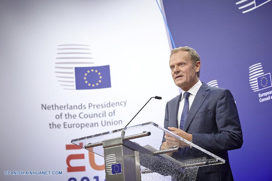 Después del referéndum en el que se decidió la salida de Reino Unido de la Unión Europea (UE), el presidente del Consejo Europeo, Donald Tusk, pronosticó que el 'proceso de divorcio' político sin precedentes entre Reino Unido y la UE puede tomar varios años.