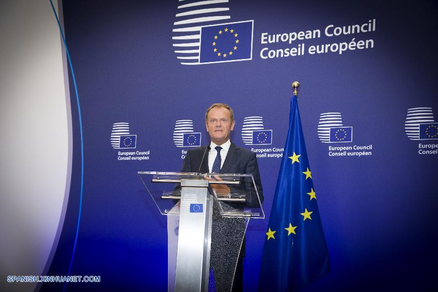 Después del referéndum en el que se decidió la salida de Reino Unido de la Unión Europea (UE), el presidente del Consejo Europeo, Donald Tusk, pronosticó que el 'proceso de divorcio' político sin precedentes entre Reino Unido y la UE puede tomar varios años.