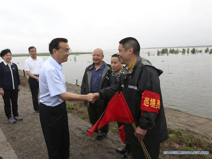 CHINA-LI KEQIANG-FLOOD CONTROL-DISASTER RELIEF-INSPECTION (CN)