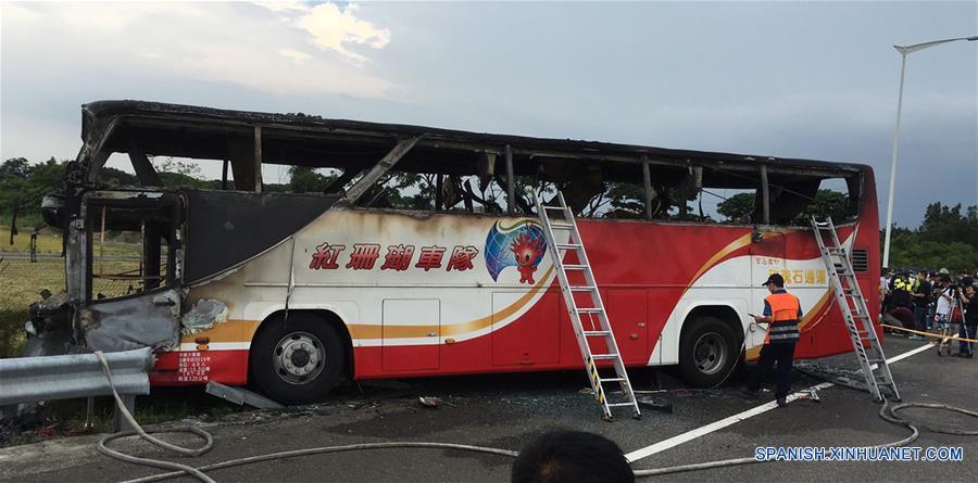 (4)CHINA-TAIPEI-ACCIDENTE-INCENDIO