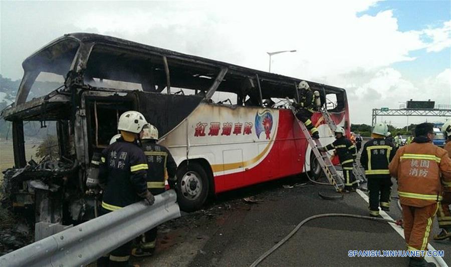 (5)CHINA-TAIPEI-ACCIDENTE-INCENDIO
