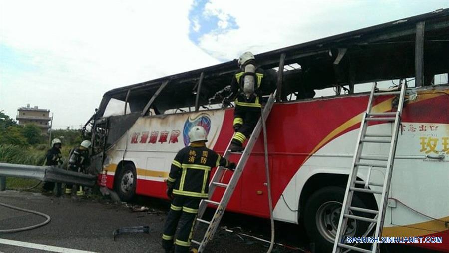 (3)CHINA-TAIPEI-ACCIDENTE-INCENDIO