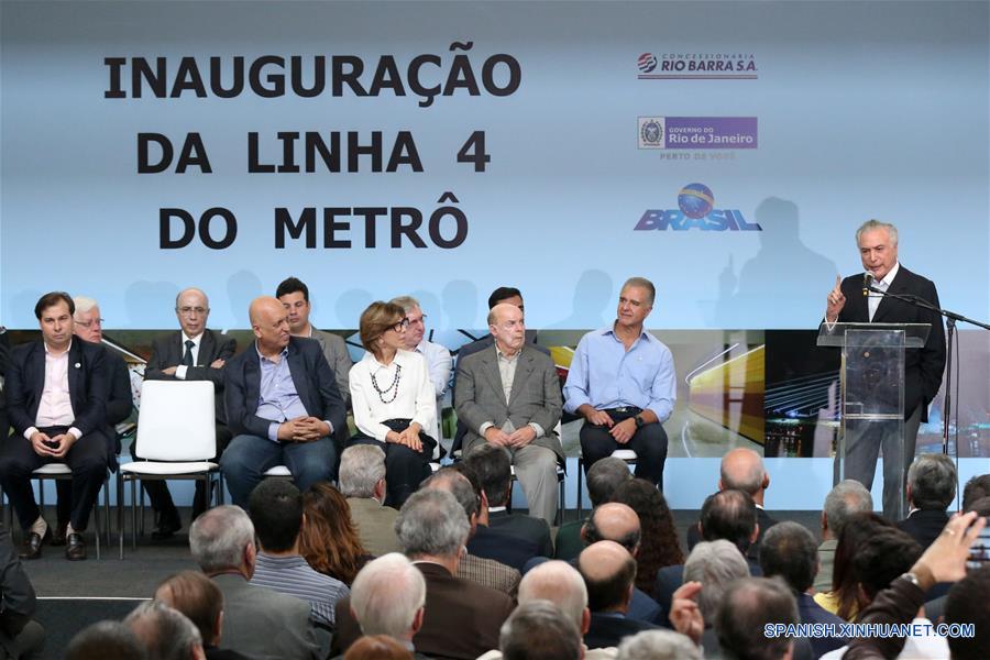 (1)BRASIL-RIO DE JANEIRO-POLITICA-EVENTO